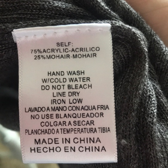 🔥1 hr SALE - Listicle Gray Cardigan, lightweight - Picture 7 of 8